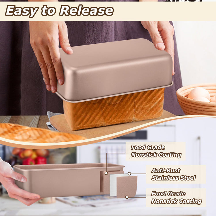Loaf Pans for Bread Baking (13.99 Count)