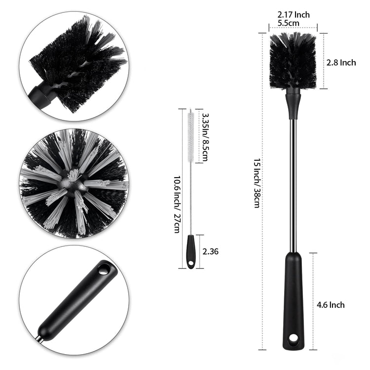 Water Bottle Brush with Straw Cleaner