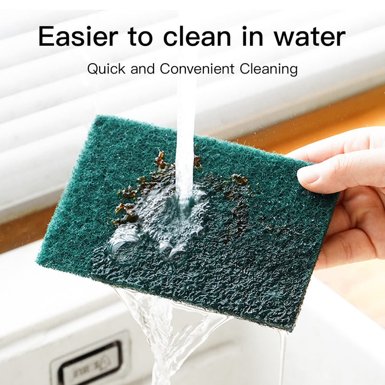 Heavy Duty Scour Pads Sponge Dish Scrubber Non (12 Count)