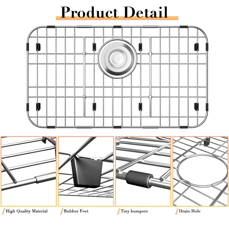 23'' x 13'' Stainless Steel Sink Grid
