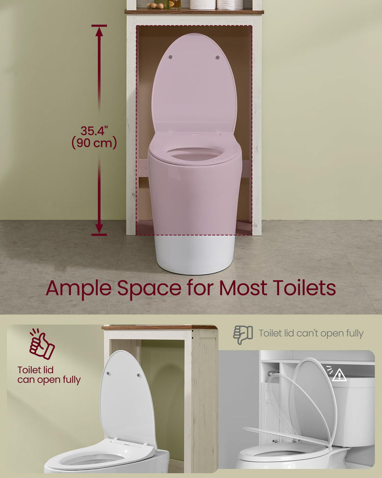 Over the Toilet Storage Cabinet
