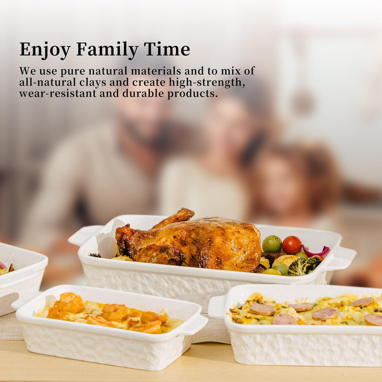 Casserole Dishes for Oven (4 Count)