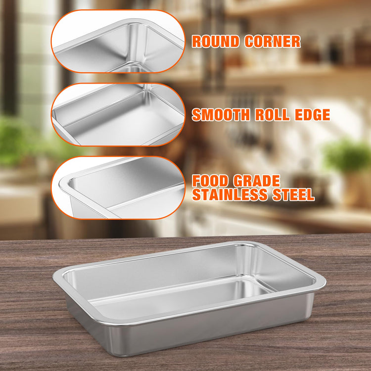 Stainless Steel Baking Pan