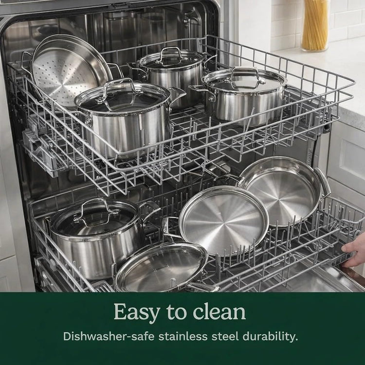 Stainless Steel Pots and Pans Set