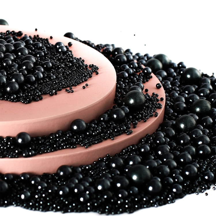 Black Pearl Sugar Sprinkles (4.58 Ounce)