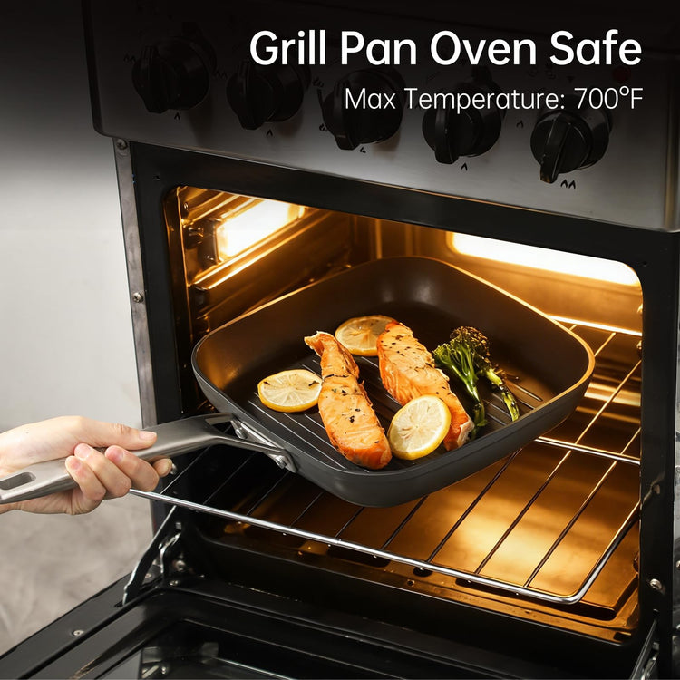 11 Inch Nonstick Square Grill Pan
