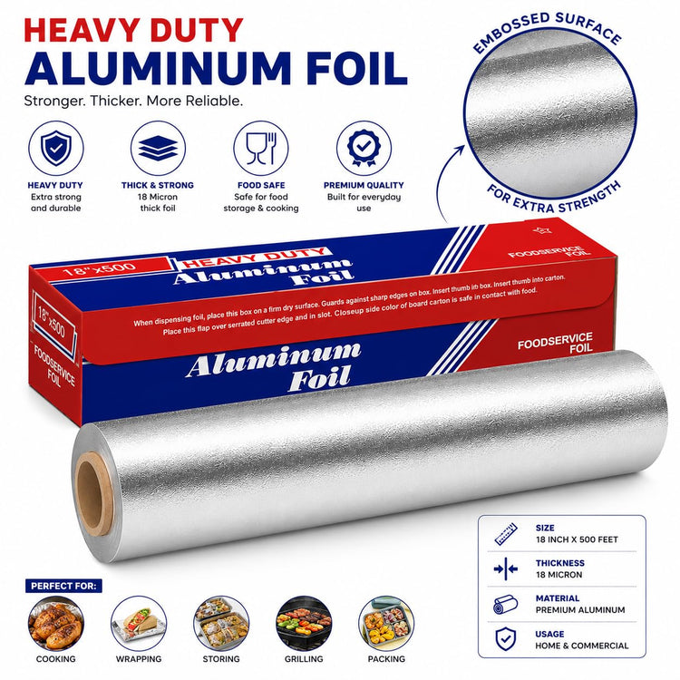 Aluminum Foil Wrap (4 Count)
