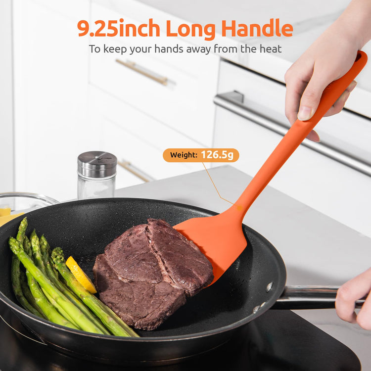 Silicone Turner Spatula Set of 2 (2 Count)