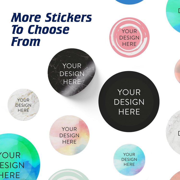 Custom Vinyl Stickers Your Image (5 Count)