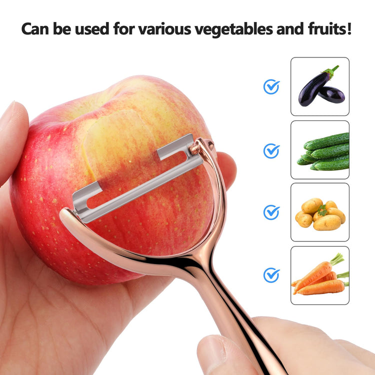 Y Peeler with Practical Bud Remover