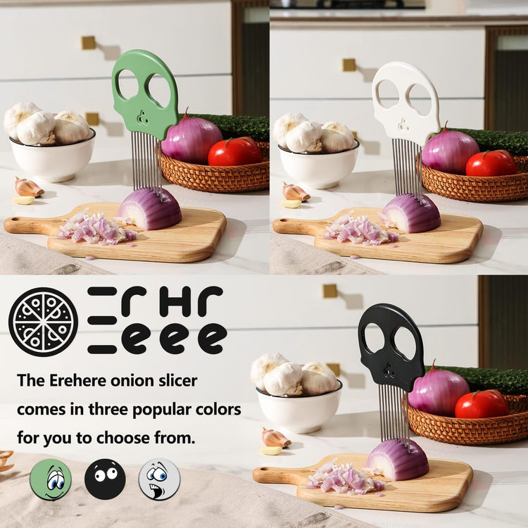 Stainless Steel Onion Cutter & Egg Slicer