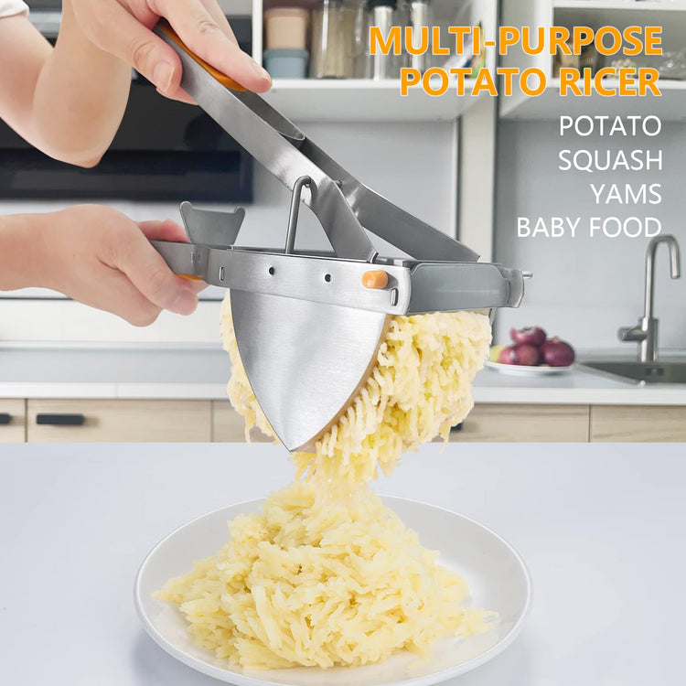 Stainless Steel Potato Ricer and Masher