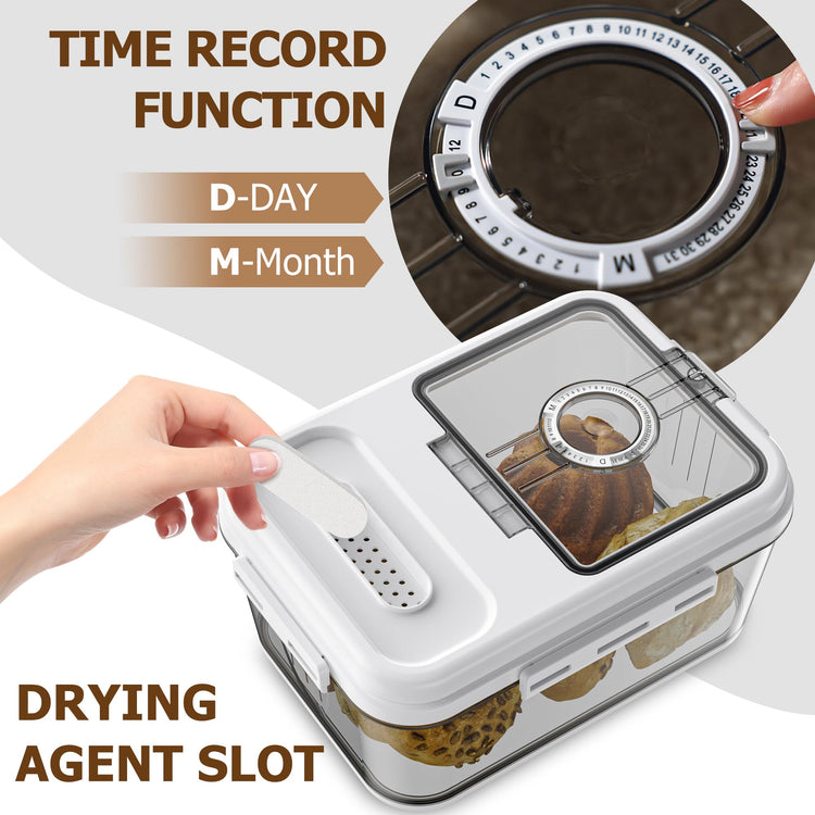 Bread Box For Kitchen Countertop