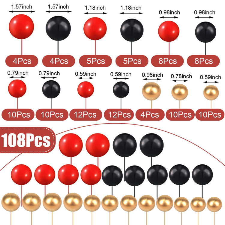 Balls Cake Topper