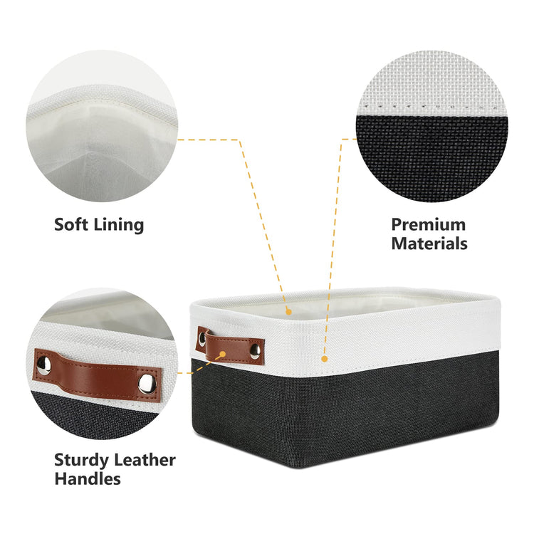 Small Storage Baskets 6 Pack