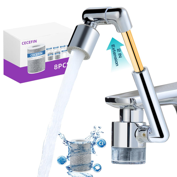 1440° Sink Water Filter Faucet Extender 3.0
