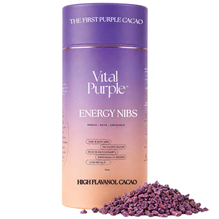 High Flavonal 100% Raw Cocoa Energy Nibs (10 Ounce)