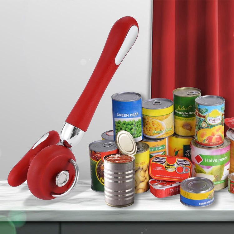 Can Opener Manual Tin Opener Stainless Steel Heavy Duty