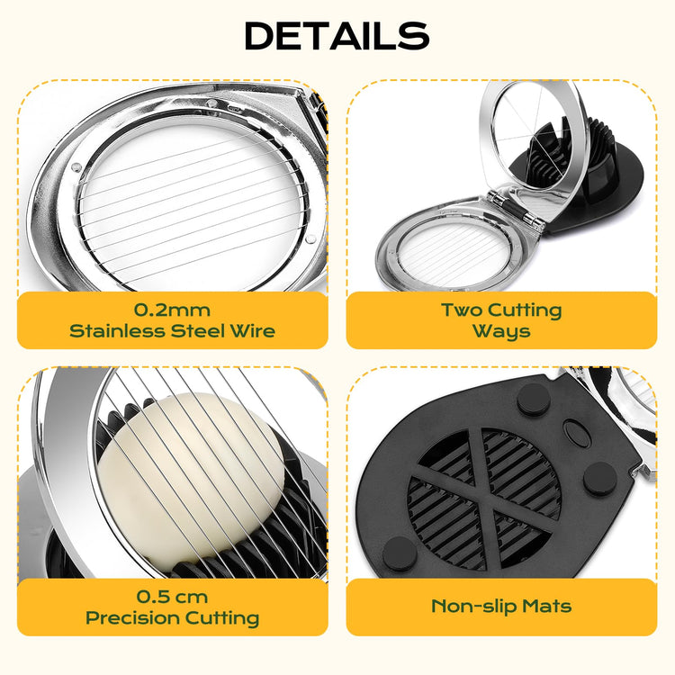 Egg Slicer for Hard Boiled Eggs