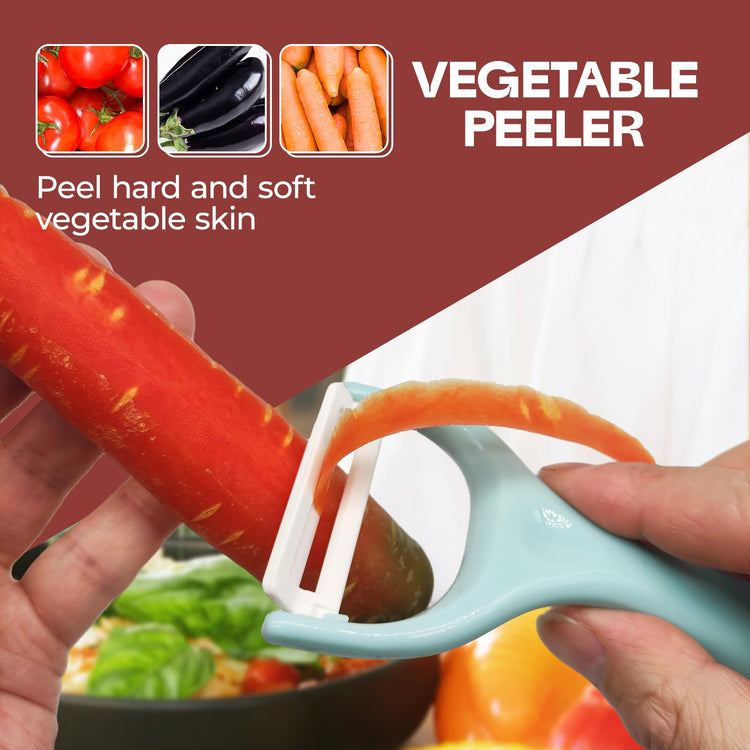 6 Pack Vegetable Peelers for Kitchen