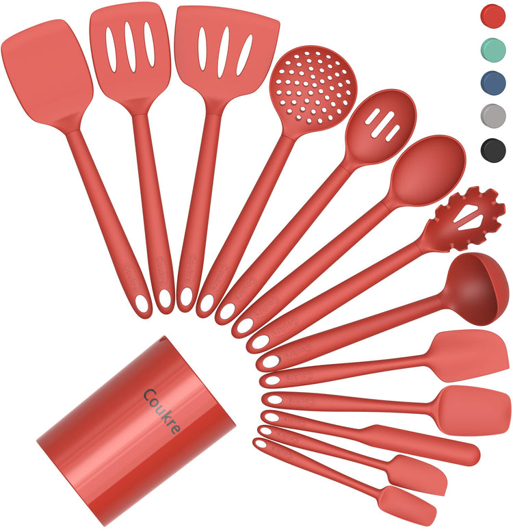Silicone Kitchen Cooking Utensils Set