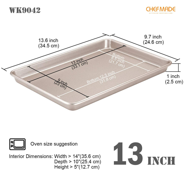 13 Inch Rimmed Baking Pan