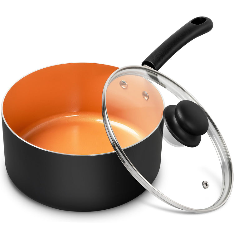 3 Quart Nonstick Sauce Pan with Lid