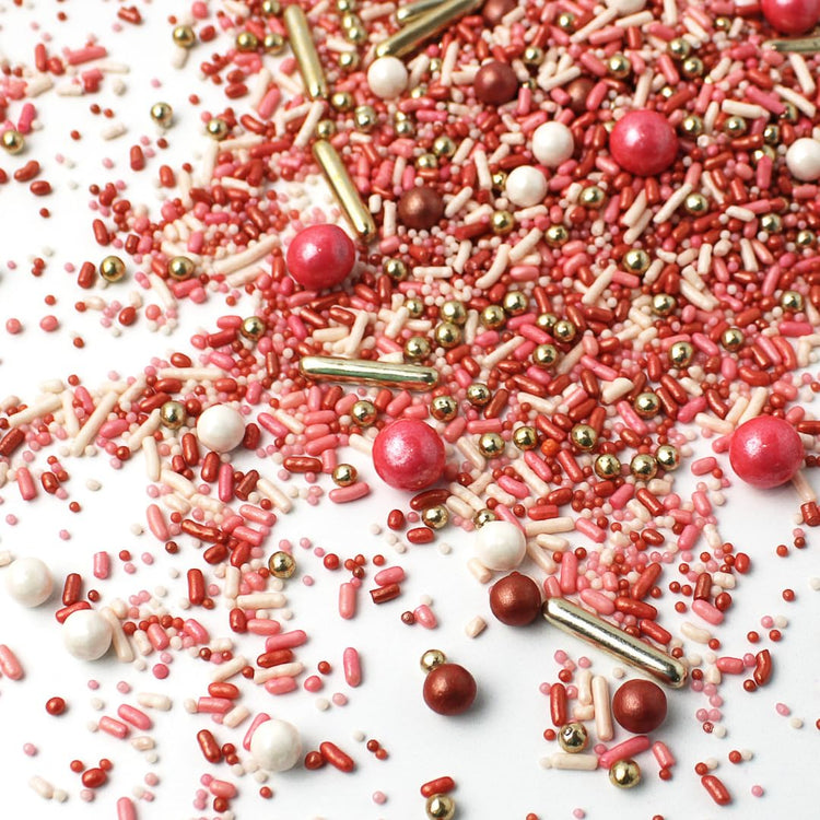 Vintage Rose Gold Sprinkle Mix (2 Ounce)