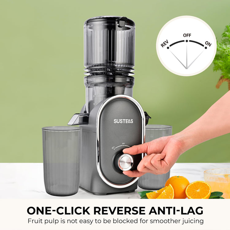 Juicer Machines with 5.3" Extra Large Chute