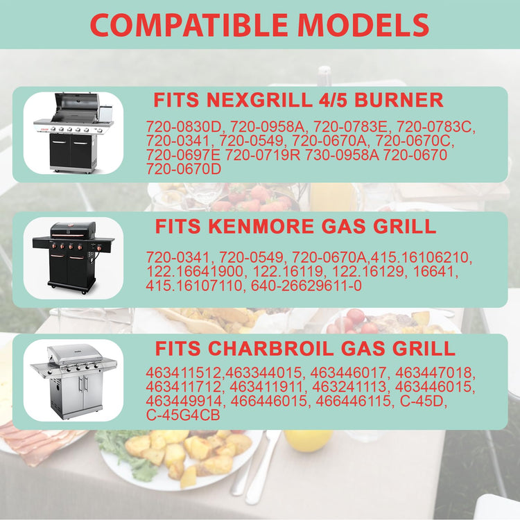 Griddle Insert for Nexgrill 4 Burner 720