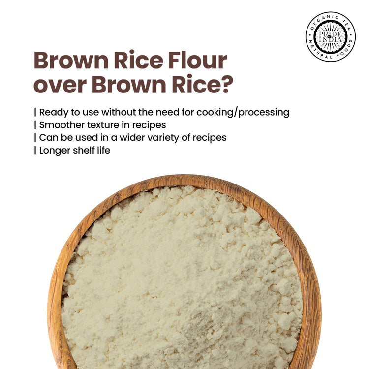 Brown Rice Flour 1 lbs (16 Ounce)