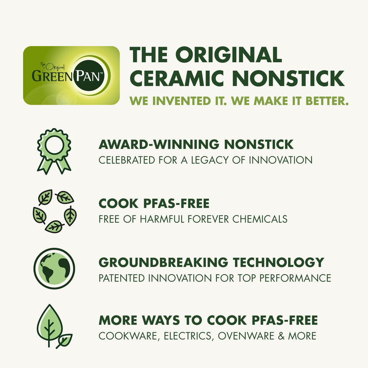 Premiere Ovenware Healthy Ceramic Nonstick 4 Piece Bakeware Set
