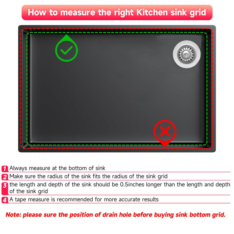 26.18'' x 14.76'' Stainless Steel Bottom Basin Rack