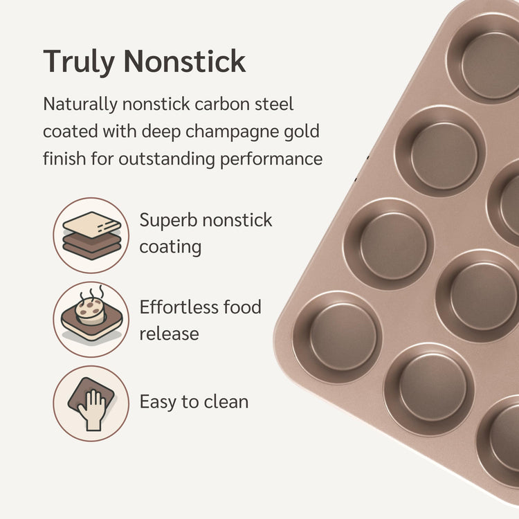 12 Cup Muffin Pan Nonstick