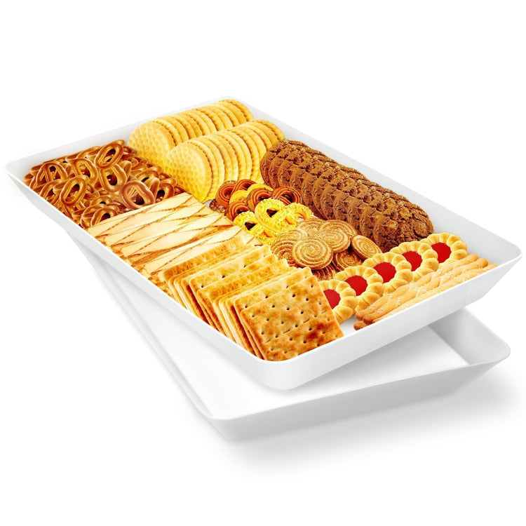 2 pcs Serving Tray for Entertaining (2 Count)