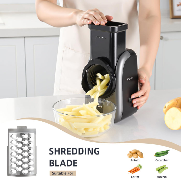 Electric Vegetable Slicer and Cheese Grater