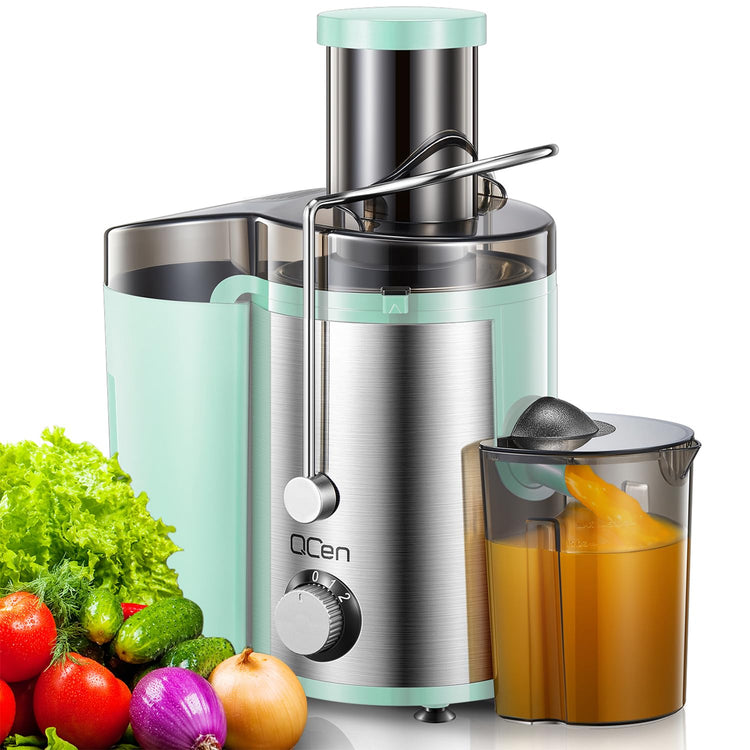 Juicer Machine 800W Centrifugal Juicer with Wide Mouth Feed Chute