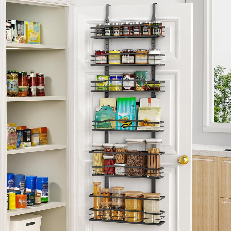 6 Tier Over The Door Pantry Organizer
