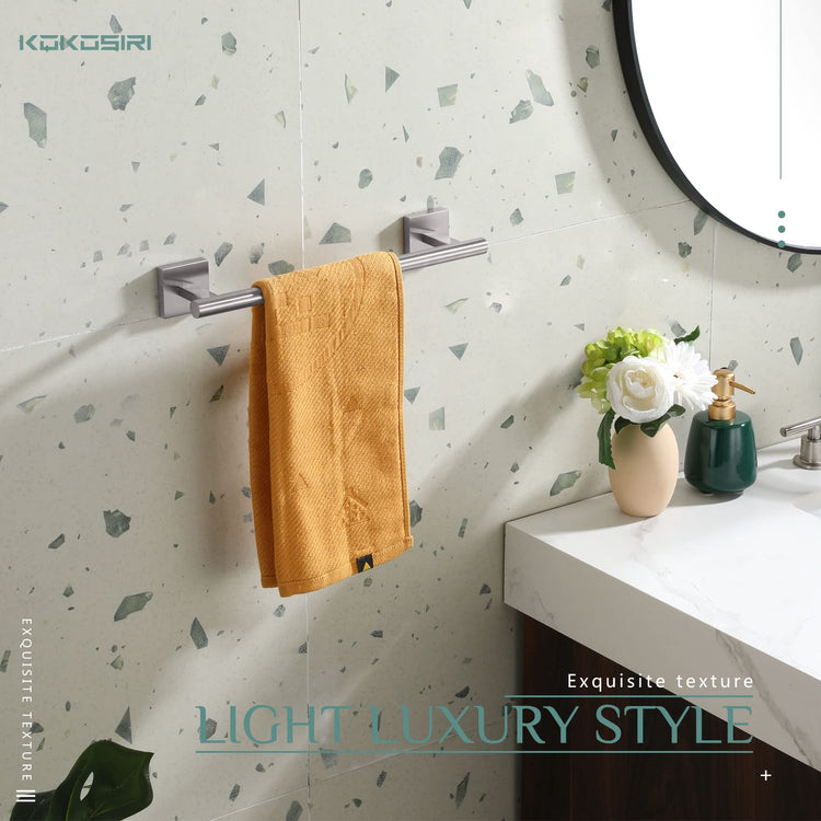 Towel Holder 12 Inch Bathroom Hand Towel Bar for Bath Kitchen Toilet Brushed Nickel Stainless Steel B4005BR