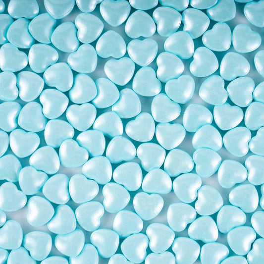 Blue Heart Shapes Sprinkles (4.58 Ounce)