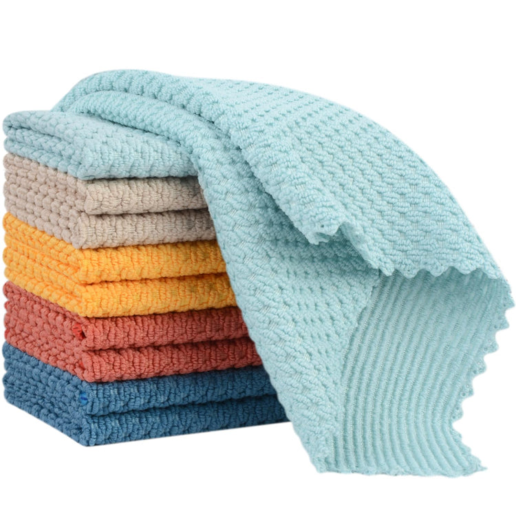 Dish Cloth for Washing Dishes Kitchen Washcloth Cleaning Cloth (10 Count)