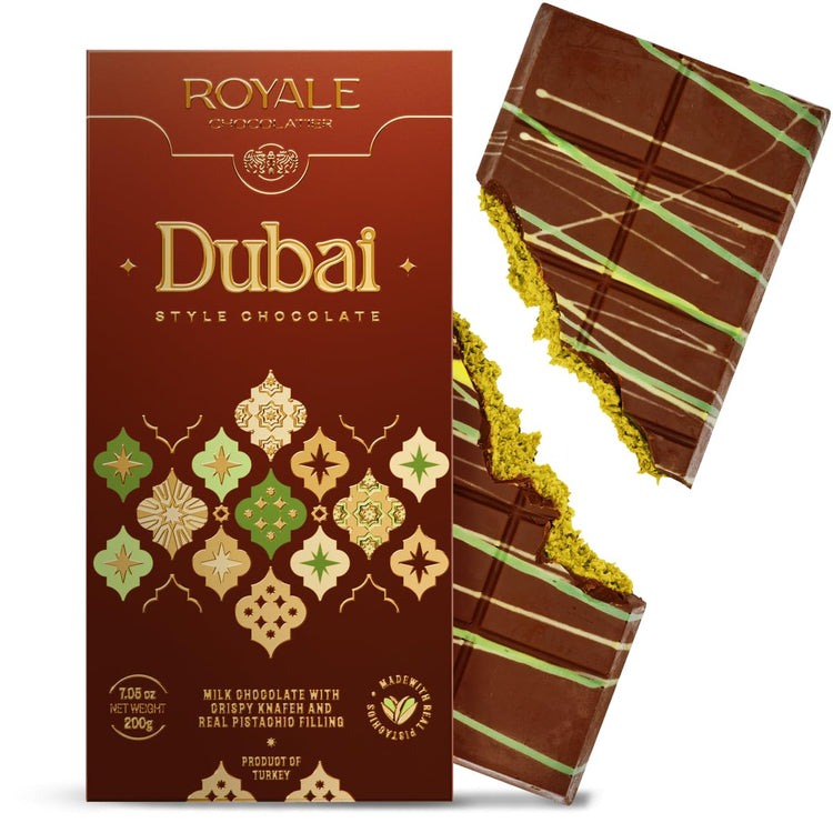 Large Dubai Chocolate Bar (7.05 Ounce)