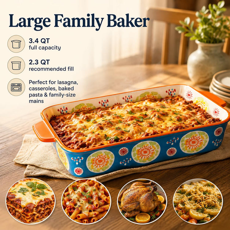 Ceramic Baking Dish Set