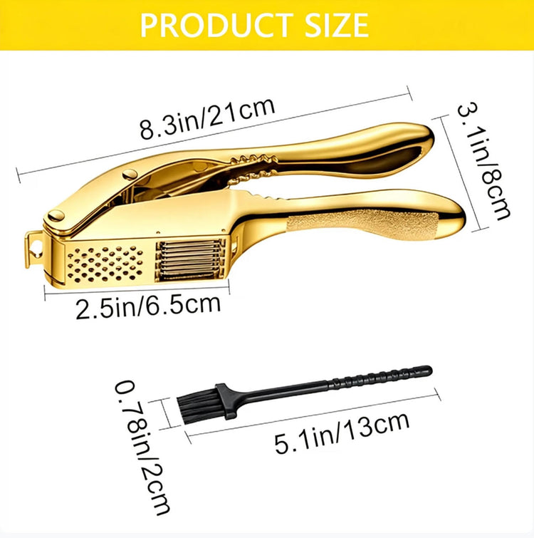 Garlic Press and Slicer 2 in 1