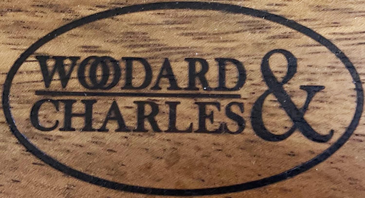 Woodard & Charles Set of 4 Acacia Wood Large Individual Salad Bowls, Snack Serving Bowls, 6 1/2" x 2 1/2"