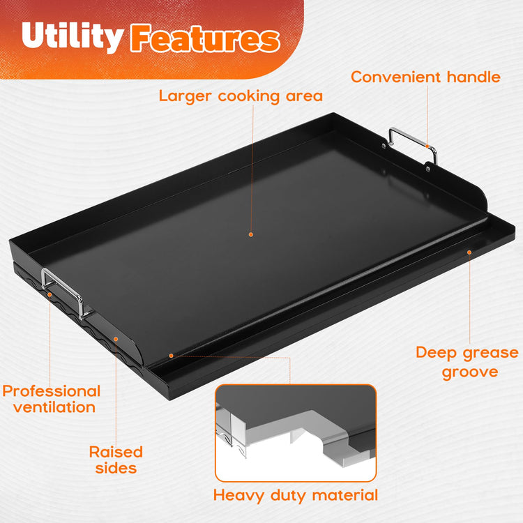 23"x16" Universal Grill Flat Top Griddle