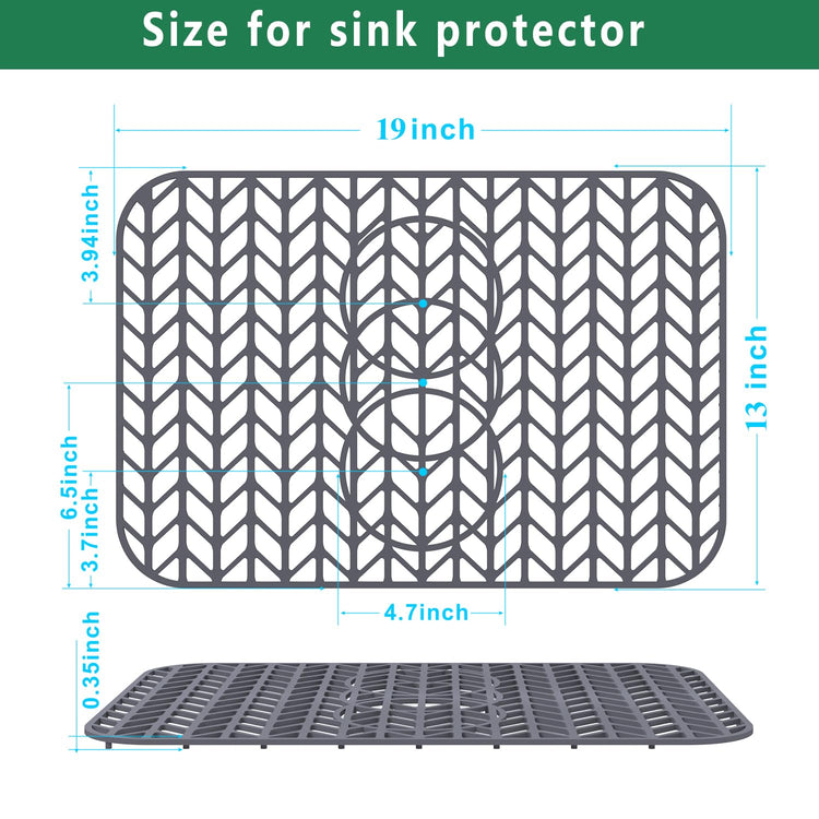 Sink Protectors for Kitchen Sink 19x13 & 24x12.5 & 13x11 & 26x14 & 28x14 & 29x15