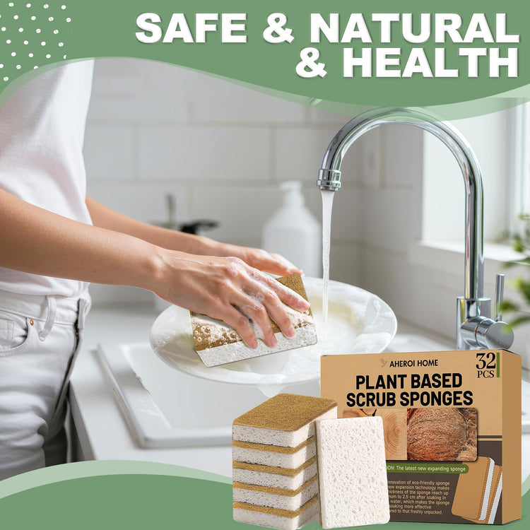 Natural Sponges for Dishes