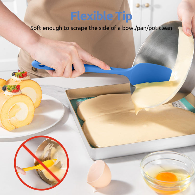 Silicone Spoon Spatula Set of 3 (3 Count)