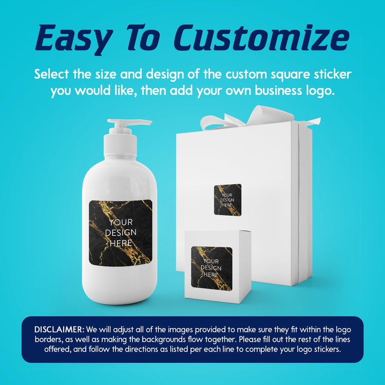 Custom Vinyl Stickers Your Image (100 Count)